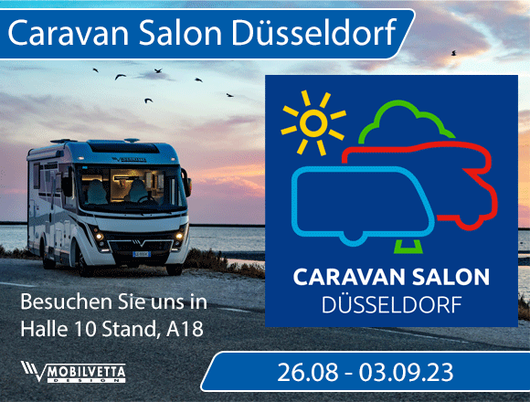 Caravan Salon Düsseldorf 2023 - Mobilvetta