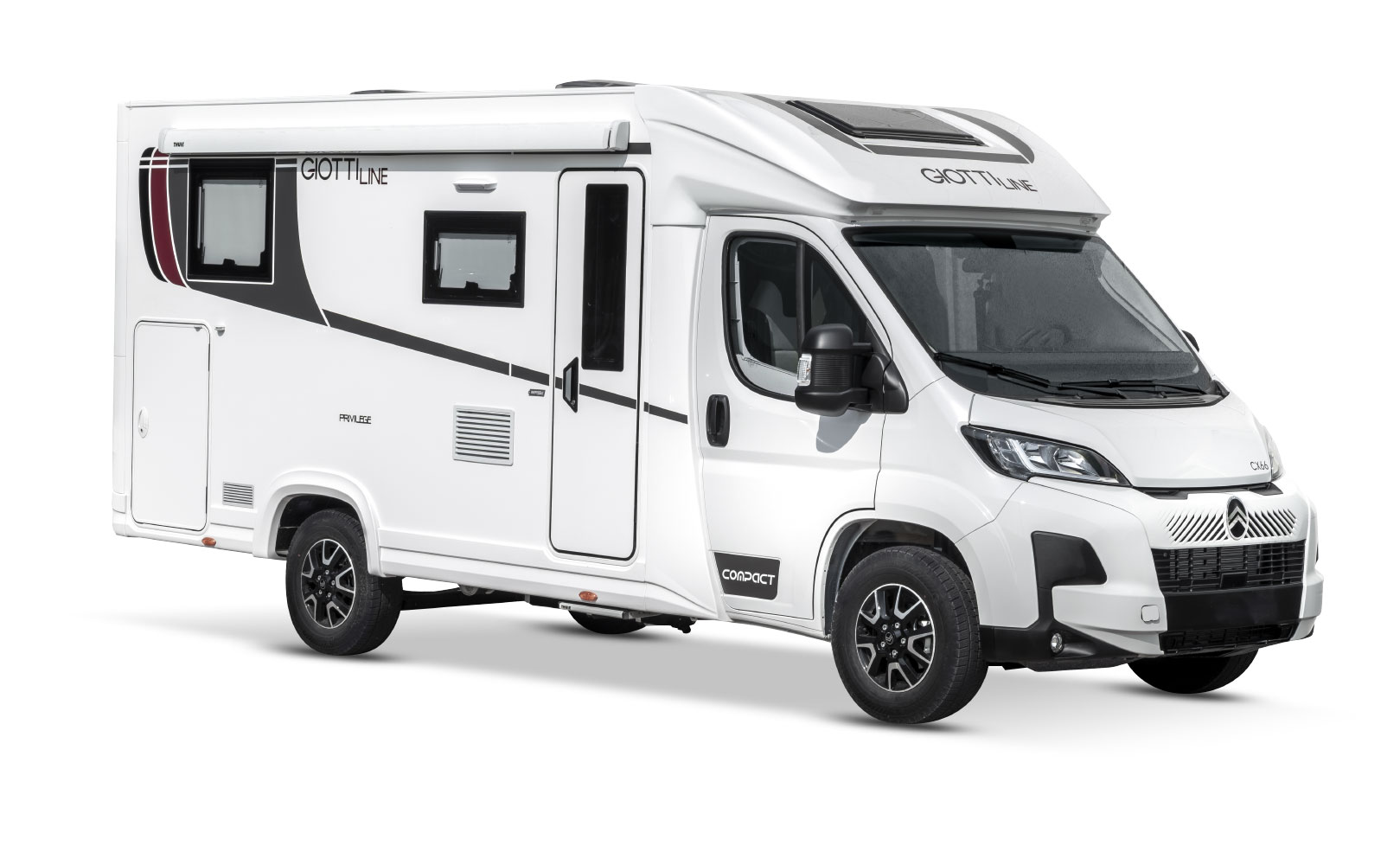 Giottiline Compact Wohnmobil Modelljahr 2027 – schmales teilintegriertes Reisemobil