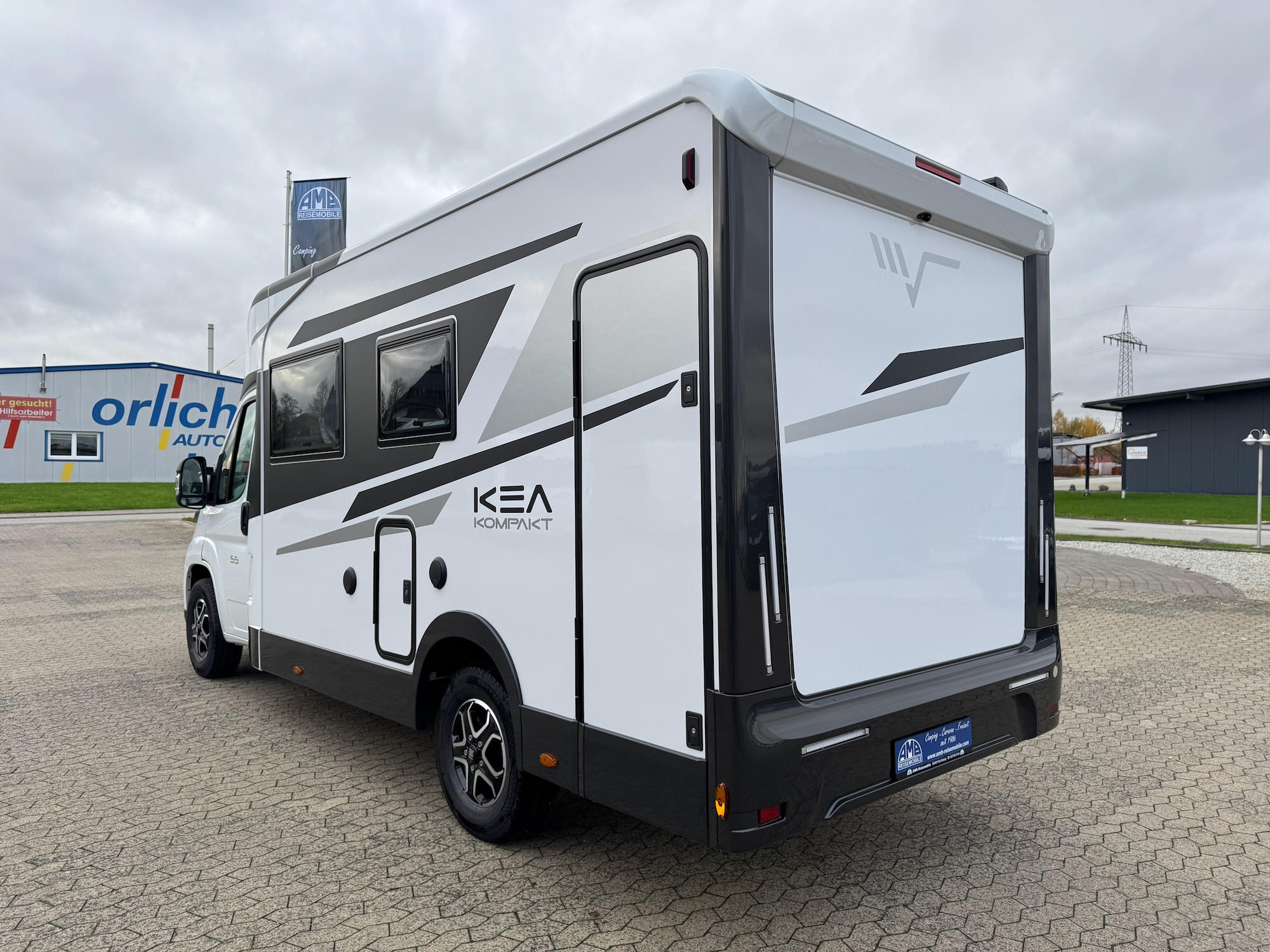 Mobilvetta Kea Kompakt 55 Heckansicht
