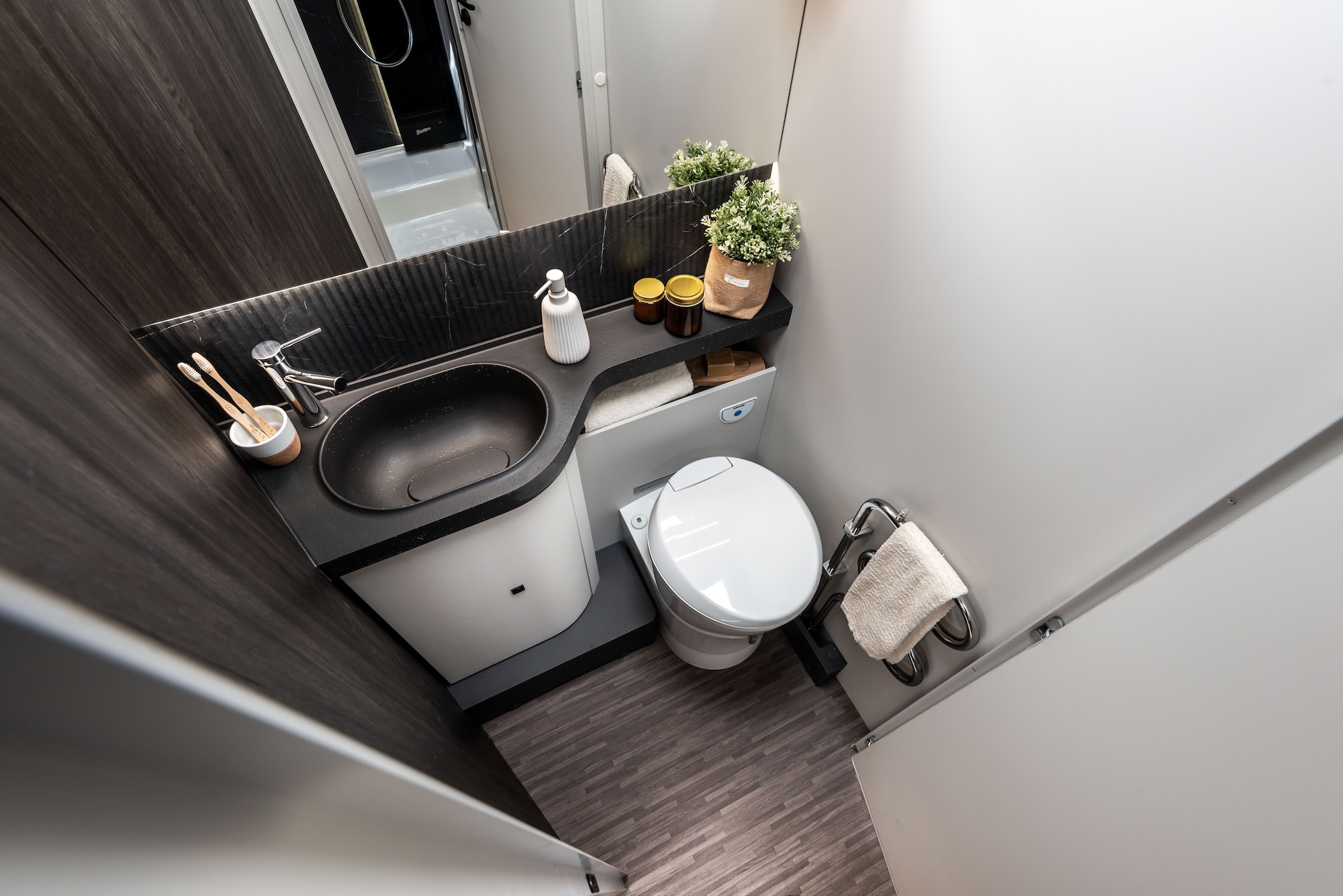 Mobilvetta Kea i 86 Badezimmer
