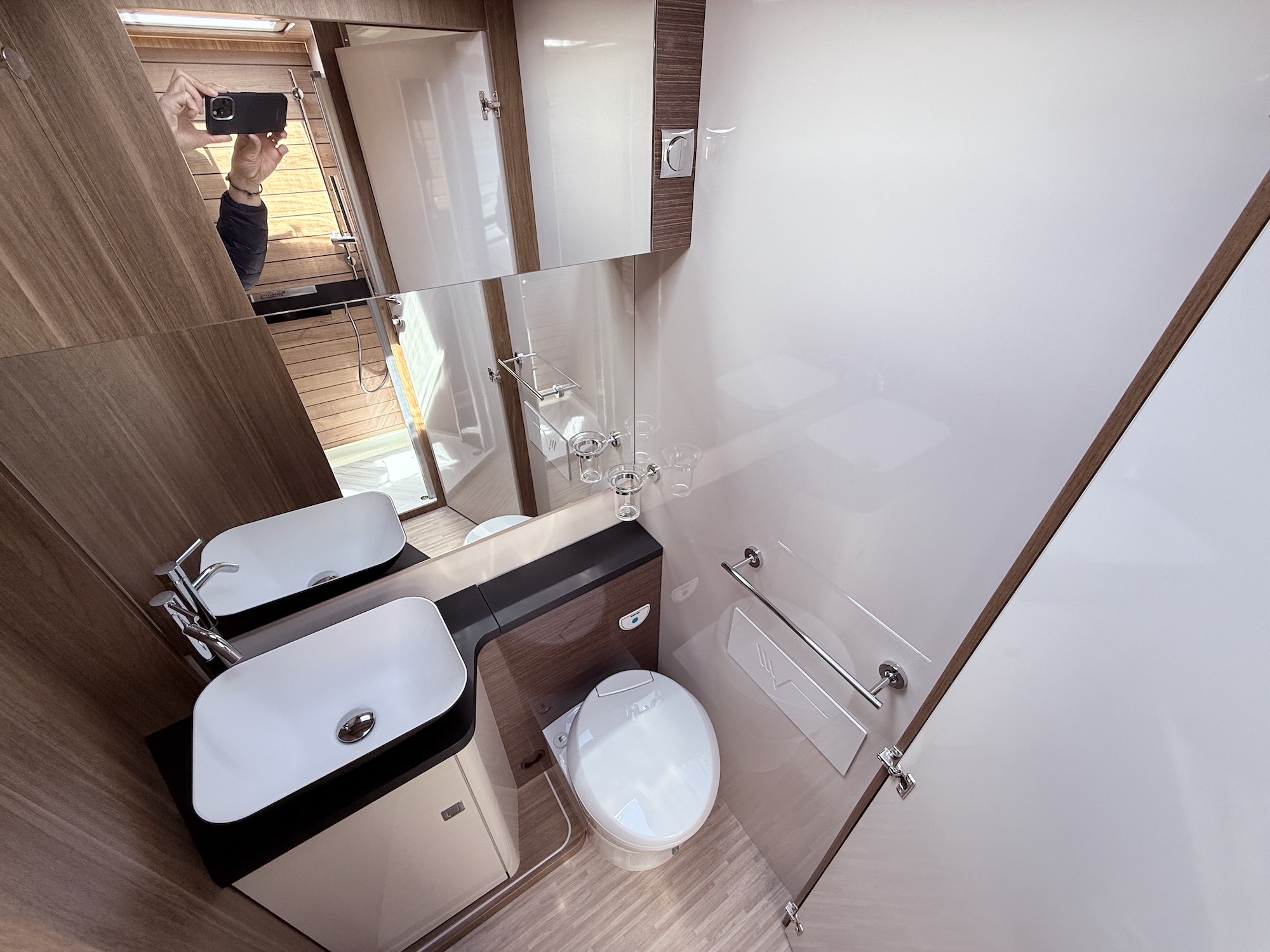 Mobilvetta K-Yacht 86 Badezimmer