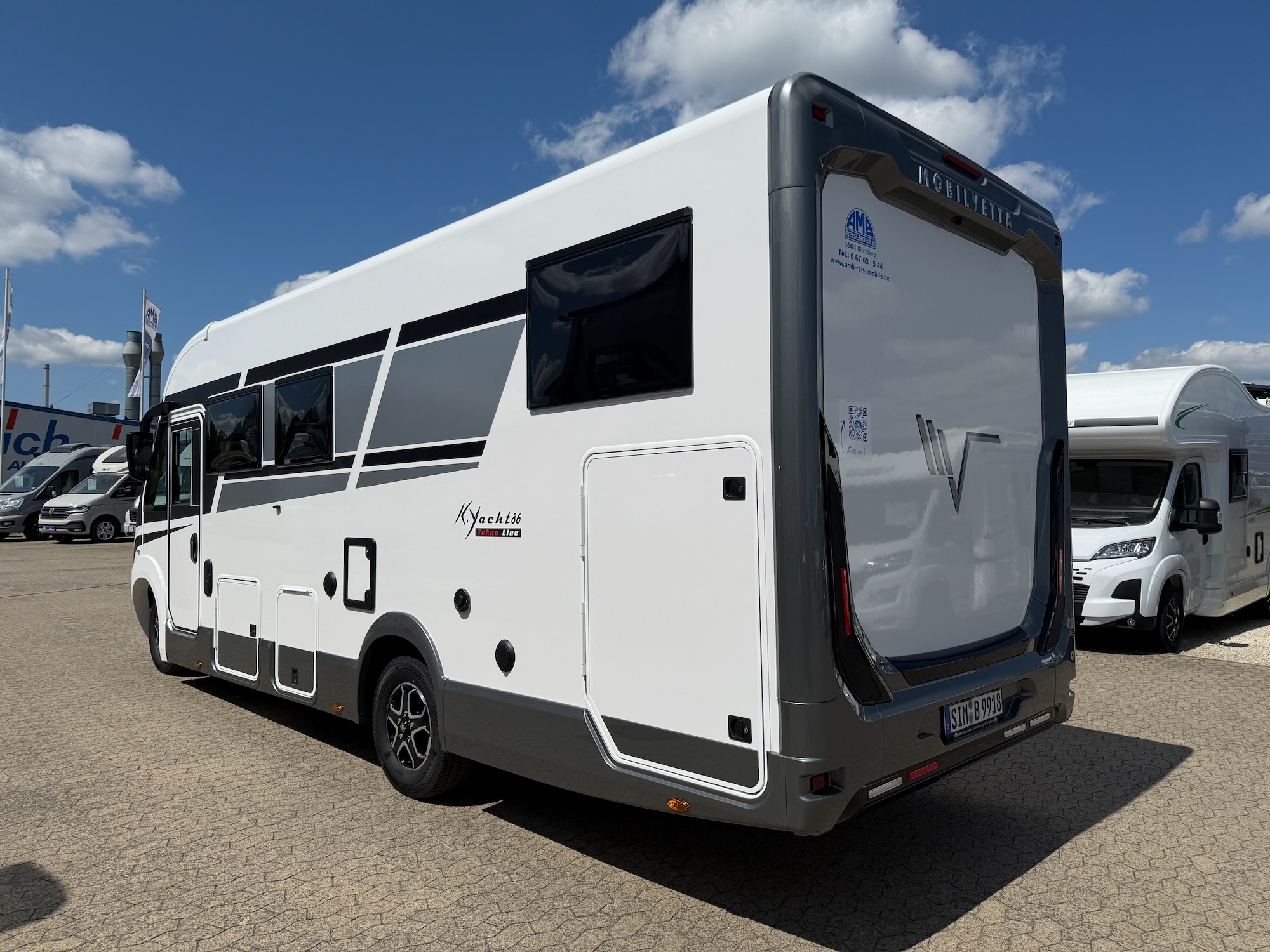 Mobilvetta K-Yacht 86 hinten links