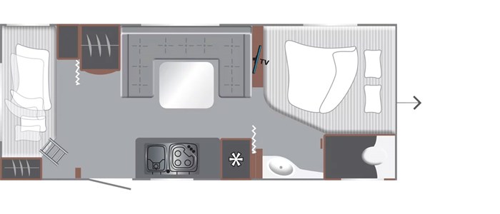 Wohnwagen - LMC Style 582 K - Neu für 2026